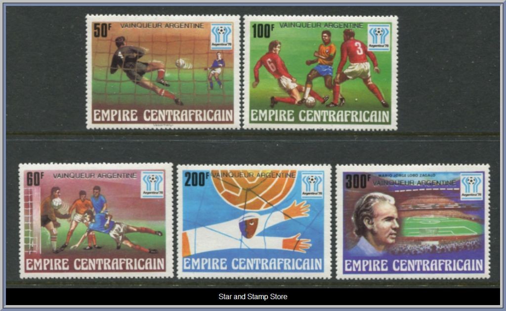 Centralafrikanska republiken | Mi 600-604