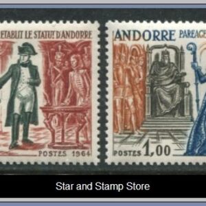 Franska Andorra | Mi 183-184