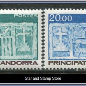 Franska Andorra | Mi 356-357