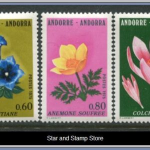 Franska Andorra | Mi 266-268