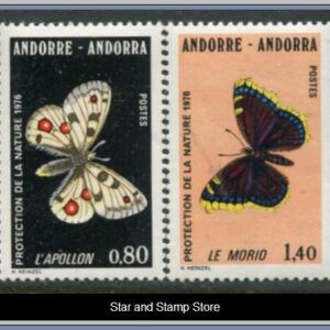 Franska Andorra | Mi 279-280