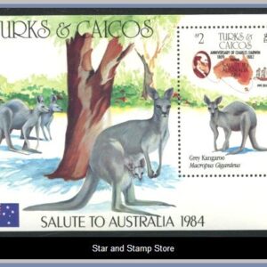 Turks and Caicos Islands  |  Mi Block 52