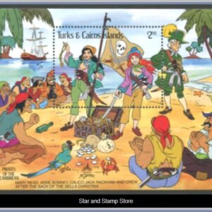 Turks and Caicos Islands  |  Mi Block 63