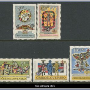 Tjeckoslovakien  |  Mi 1355-1359