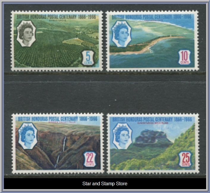 British Honduras | SG 235-238