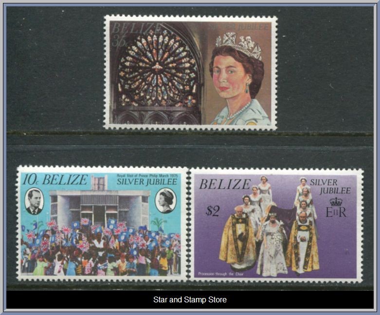 Belize | Mi 366-368