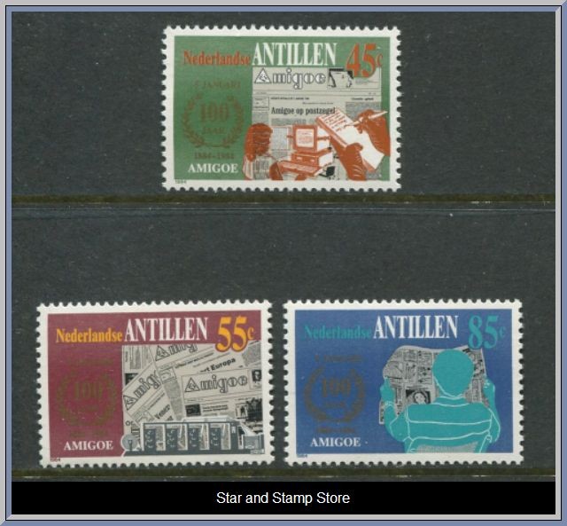 Nederländska Antillen | Mi 513-515