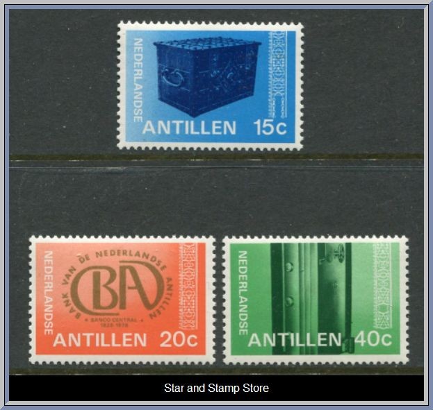 Nederländska Antillen | Mi 352-354