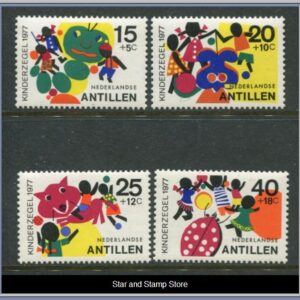 Nederländska Antillen | Mi 341-344