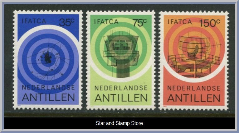 Nederländska Antillen | Mi 471-473