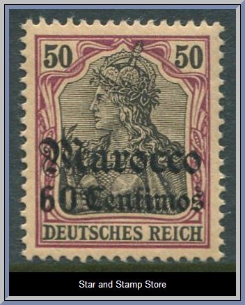 Deutsche Post in Marokko | Mi 28