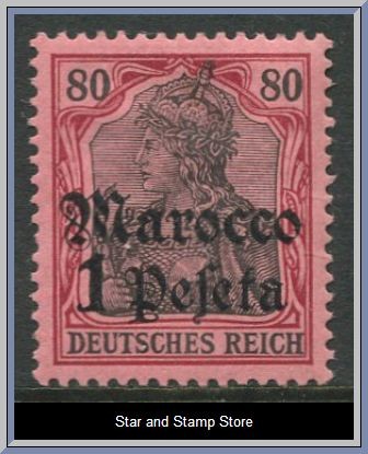 Deutsche Post in Marokko | Mi 29