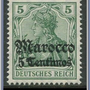 Deutsche Post in Marokko  |  Mi 34
