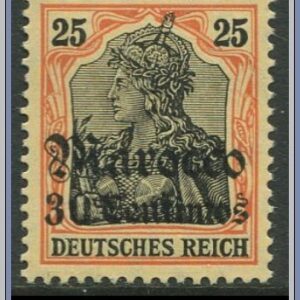 Deutsche Post in Marokko  |  Mi 38