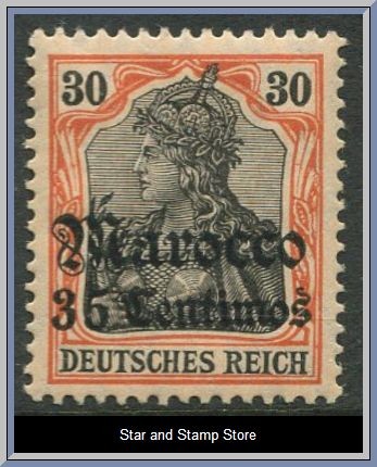Deutsche Post in Marokko | Mi 39