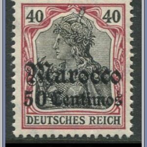 Deutsche Post in Marokko  |  Mi 40