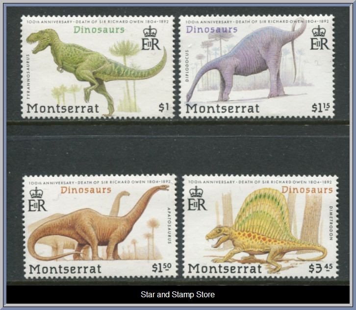 Montserrat | Mi 833-836