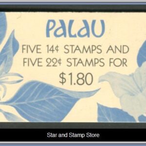 Palau  |  Mi Häfte 5 x 180 D/181 D