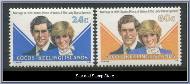 Cocos (Keeling) Islands | Mi 73-74