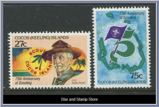 Cocos (Keeling) Islands | Mi 86-87