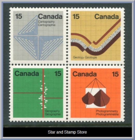 Canada | Mi 502-505 x
