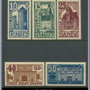 Danzig  |  Mi 262-266