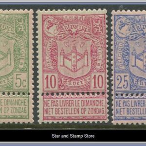 Belgien | Mi 61-63