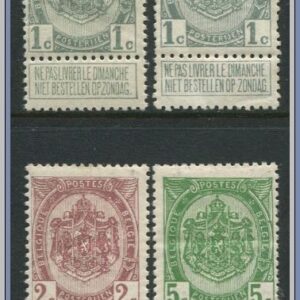 Belgien | Mi 78-80