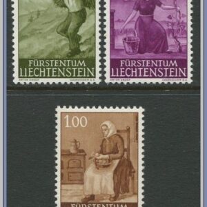 Liechtenstein | Mi 411-413