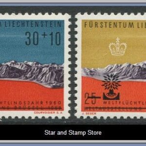 Liechtenstein | Mi 389-390