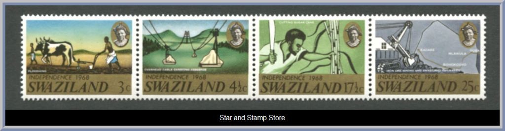 Swaziland | Mi 156-159