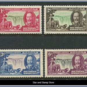 Southern Rhodesia  |  SG 31-34