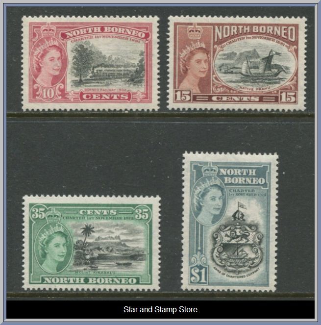 North Borneo | SG 387-390