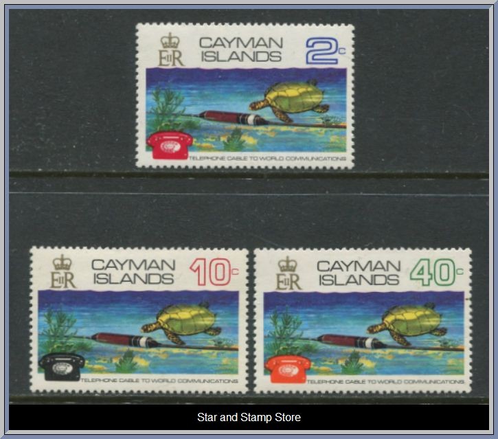Cayman Islands | Mi 296-298