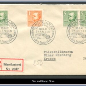 Sverige | Facit FDC 30.8.1941