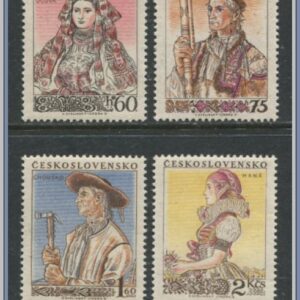Tjeckoslovakien | Mi 921-924