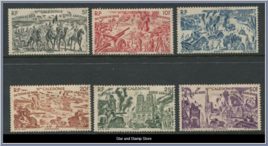 Nouvelle Caledonie | Mi 320-325