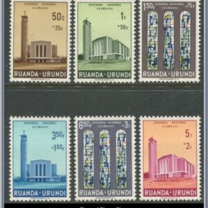 Ruanda-Urundi | Mi 183-188 A