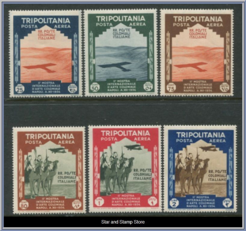 Italienska Tripoli | Mi 229-234