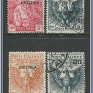 Italienska Eritrea | Mi 43-46
