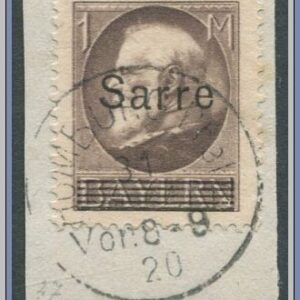 Saargebiet  |  Mi 27 a